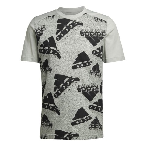 Remera Adidas Essentials BrandLove Logo Verde