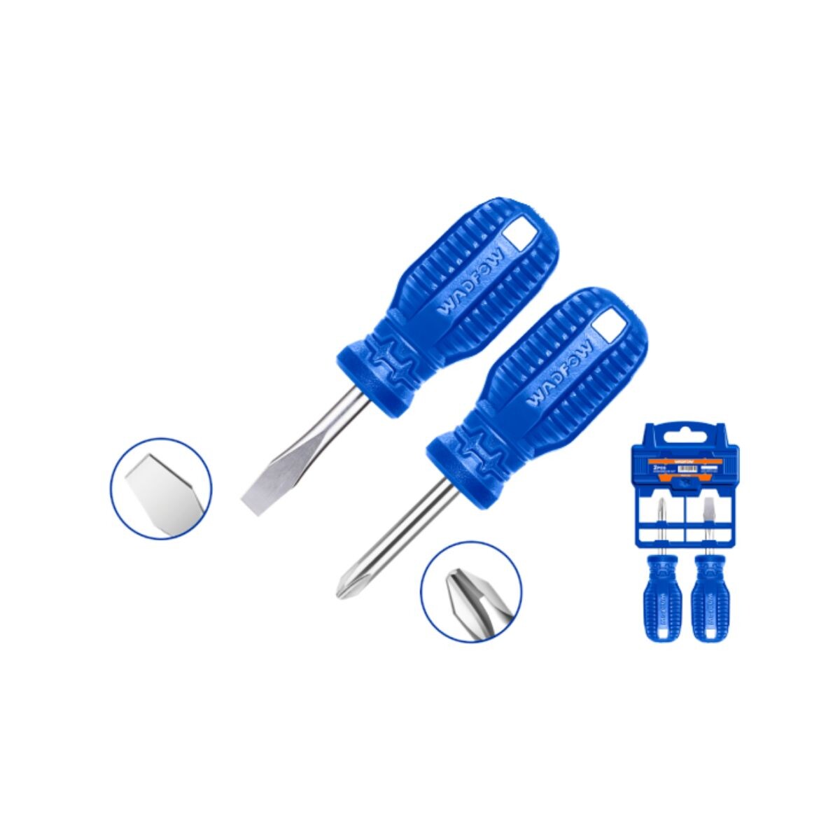 Set X2 Destornilladores Wadfow 