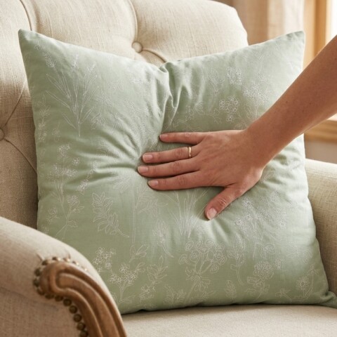 Almohadón Decorativo 45x45 cm - Plantas 01 - Cojín Suave para Cama y Living Almohadón Decorativo 45x45 cm - Plantas 01 - Cojín Suave para Cama y Living