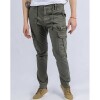 Pantalón cargo UFO Rick verde Verde musgo