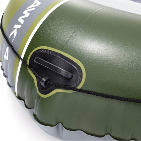 Bote Intex Gomón Inflable 4 Personas + Remo +inflador 2
