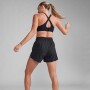Aero Medium Impact Bra - Mujer Black/black