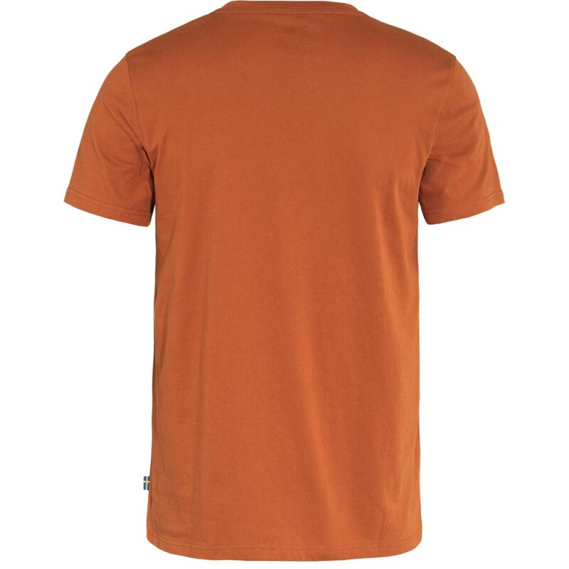 Polo Fjallraven Fjallraven Logo T-shirt M Hombre Terracotta Brown