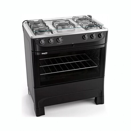Cocina A Gas TEM Mastercook Cinco Hornallas - Negra Cocina A Gas TEM Mastercook Cinco Hornallas - Negra