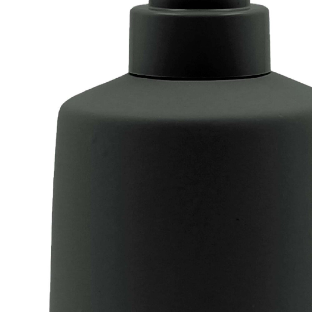 CERALIA CERAMICA NEGRO DISPENSADOR JABÓN