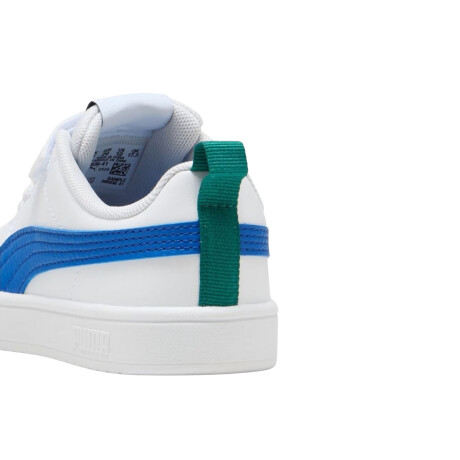 Championes Puma Rickie AC de niño White & Blue