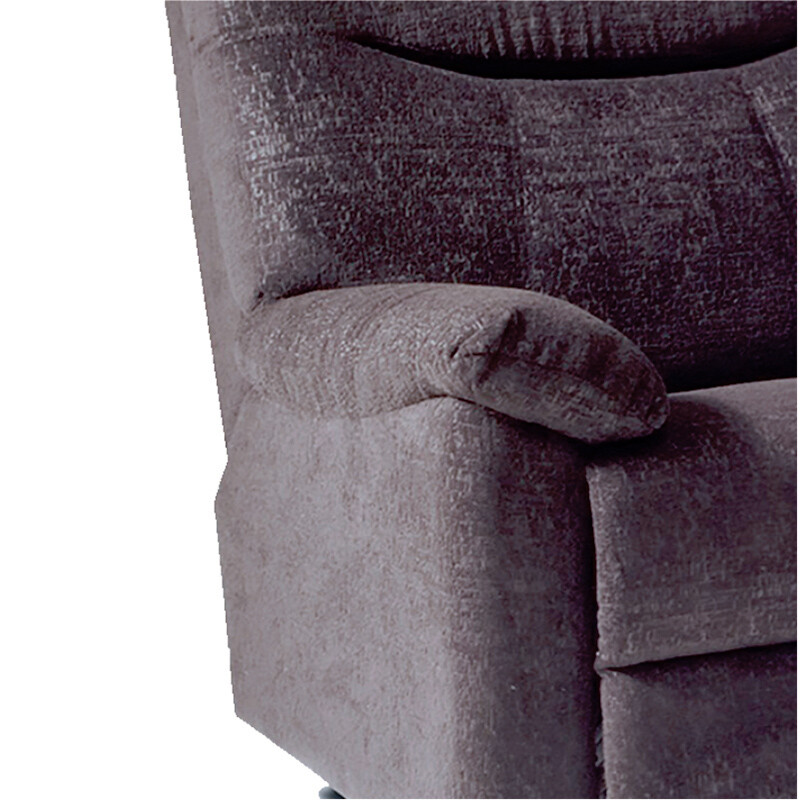 Reclinable 3067 1C Tapizado en Tela Gris Reclinable 3067 1C Tapizado en Tela Gris