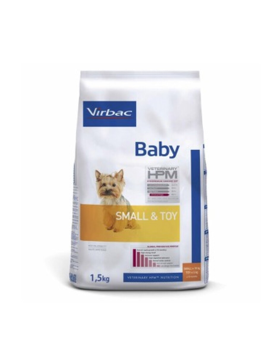 ALIMENTO HPM BABY PERROS PEQUEÑAS Y TOY 1,5KG 