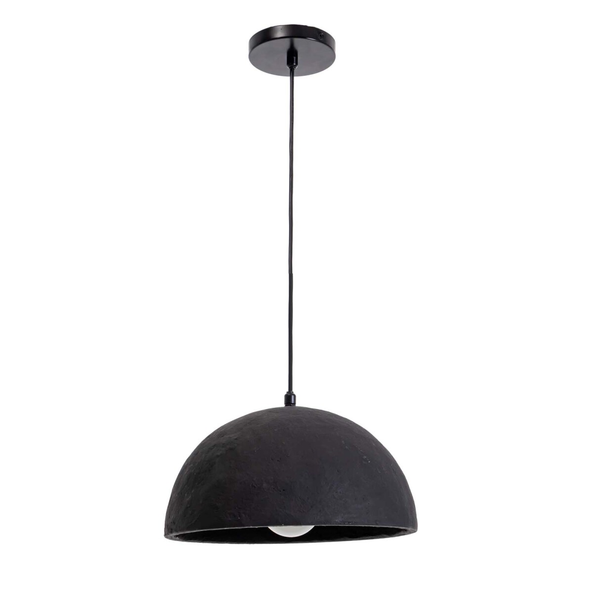LAMPARA DE TECHO - PAPEL NEGRO H37B 