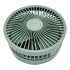 Ventilador Portatil Recargable Extensible 3 Velocidades Color Variante Verde oscuro