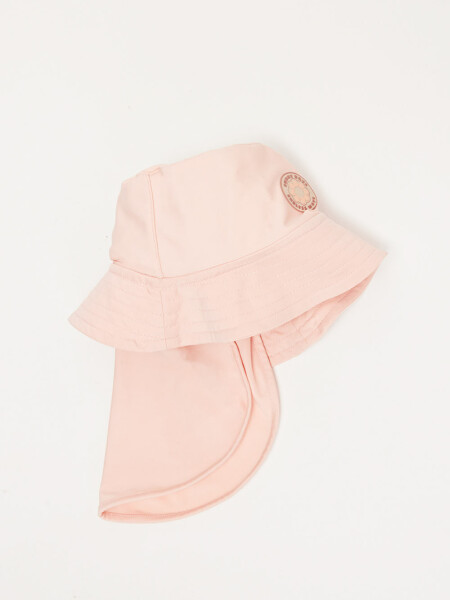 Gorro UV Rosa Con Parche