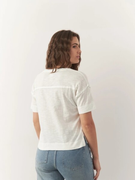 T-SHIRT D.CASSIN GRECIA BLANCO