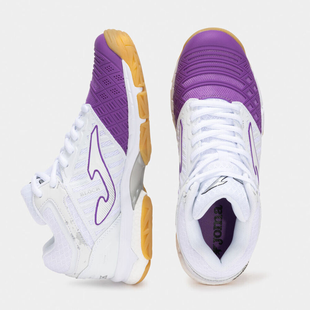 Zapatillas Voley V.Blok Lady 2532 Mujer White Purple