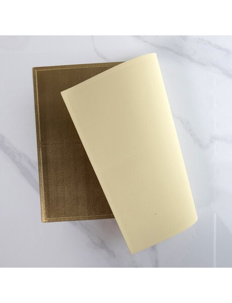 INDIVIDUAL PVC SIMIL CUERO 45x30CM ORO INDIVIDUAL PVC SIMIL CUERO 45x30CM ORO