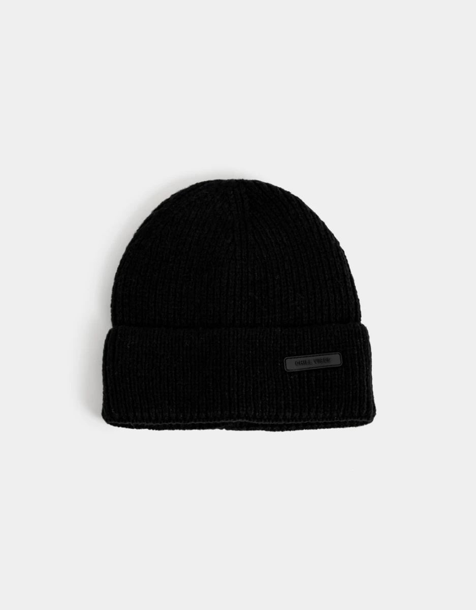 Gorro Tejido Con Tag 