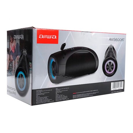 Parlante Inalámbrico Bt Aiwa Aws600bt Tws 50w Rgb Parlante Inalámbrico Bt Aiwa Aws600bt Tws 50w Rgb