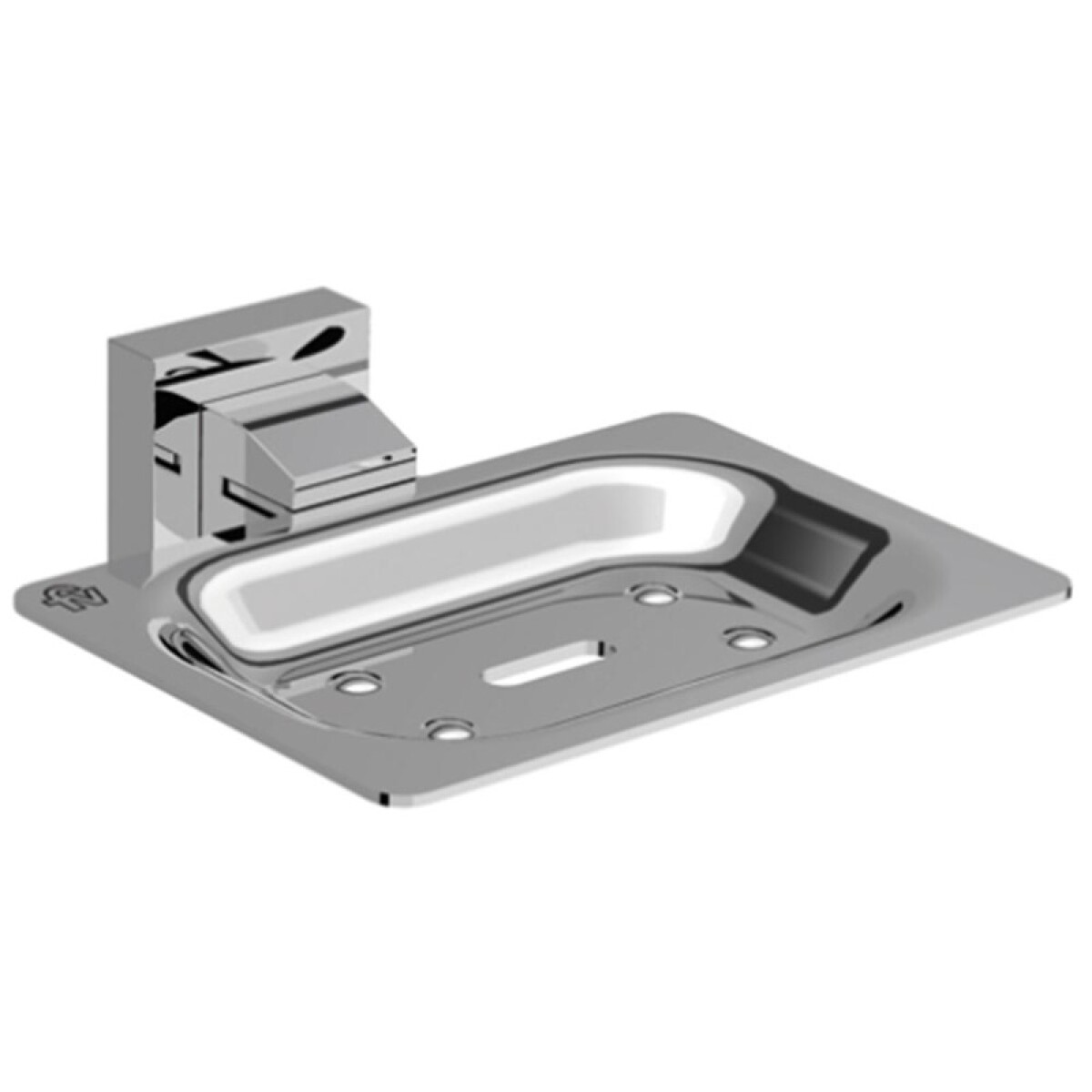 Accesorio Jabonera Modelo Sabina Cromado 