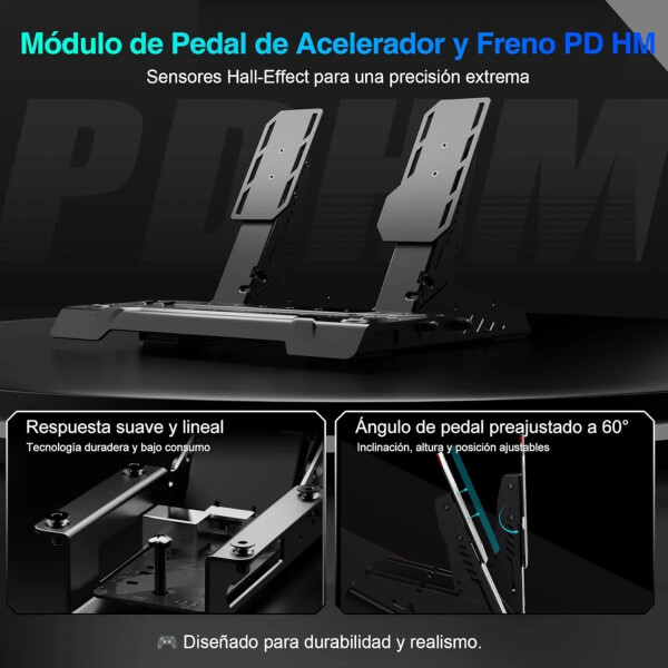 Volante Pxn Vd4 Bundle Volante + Pedalera + Soporte VOLANTE PXN VD4 BUNDLE VOLANTE + FRENO