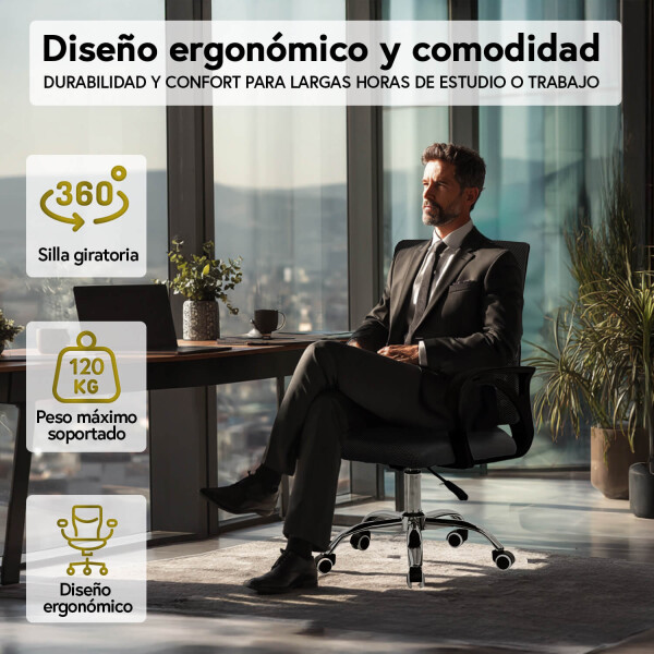 Silla Oficina Imback Sillon Escritorio Ejecutiva Ergonomica Imback Negro Silla Oficina Imback Sillon Escritorio Ejecutiva Ergonomica Imback Negro