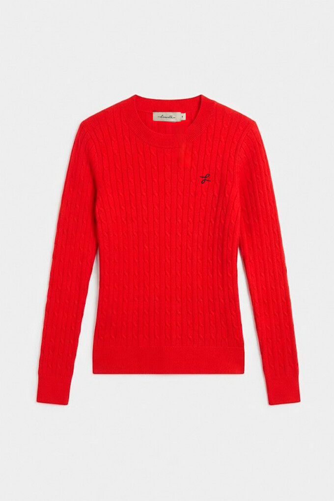 SWEATER OCHOS ROJO