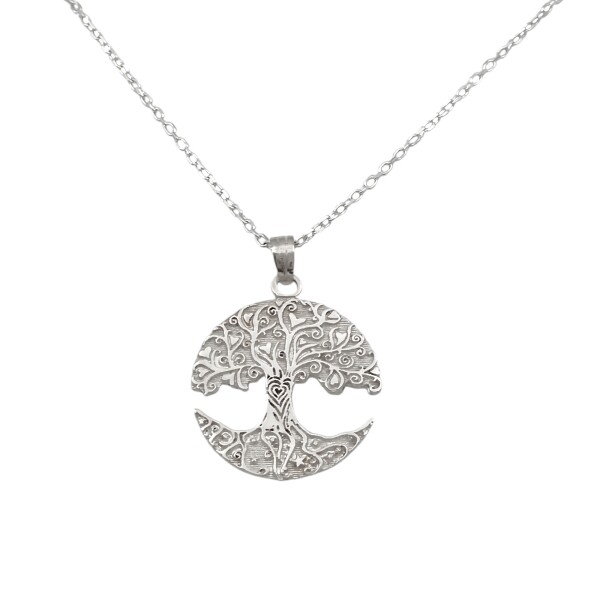Dije Colgante Árbol de la Vida-Plata 925-Sin Piedra-CP3250 sinpiedra