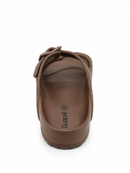 SANDALIA BERTA CHOCOLATE