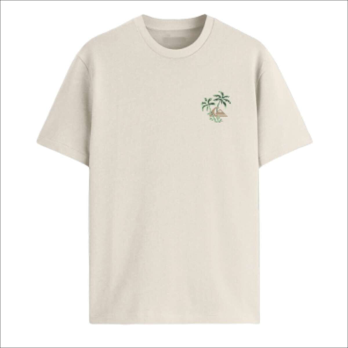 Remera Quiksilver Evo Learning From Nature - Blanco 