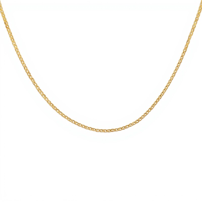 Cadena oro marina-Oro bajo -Sin Piedra-CD8054 sinpiedra