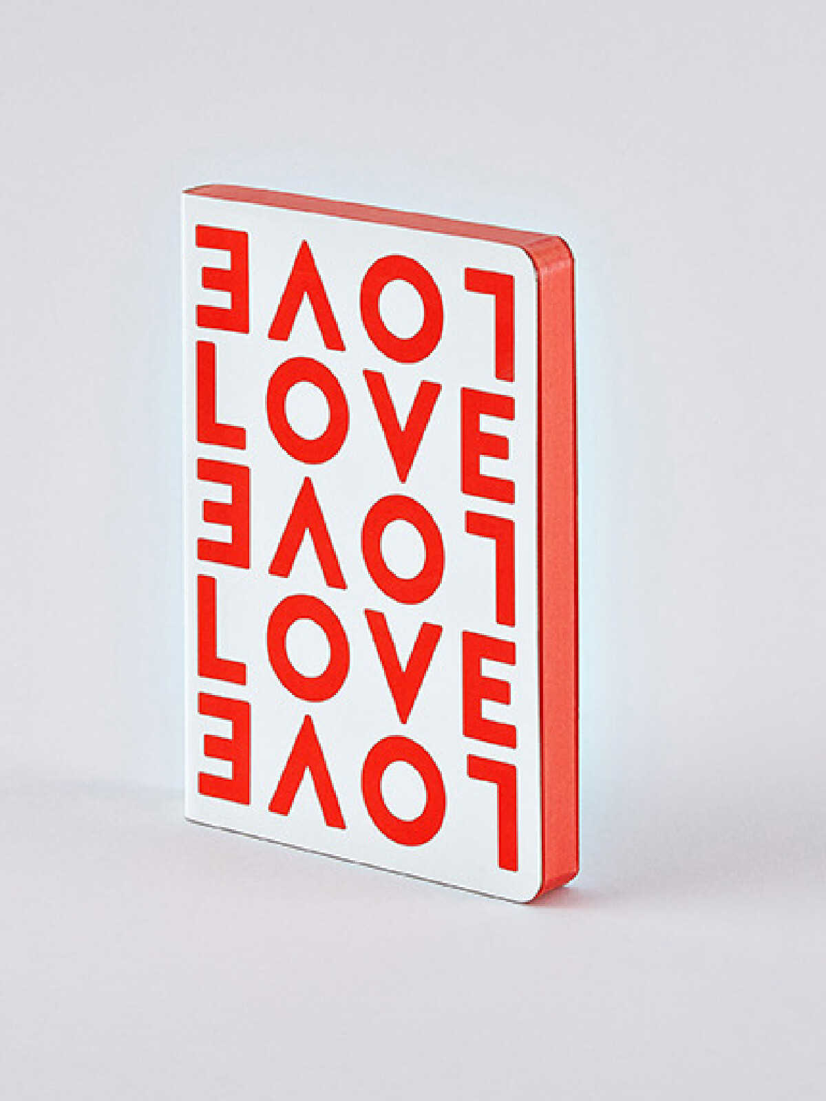 Notebook graphic s- love ROJO