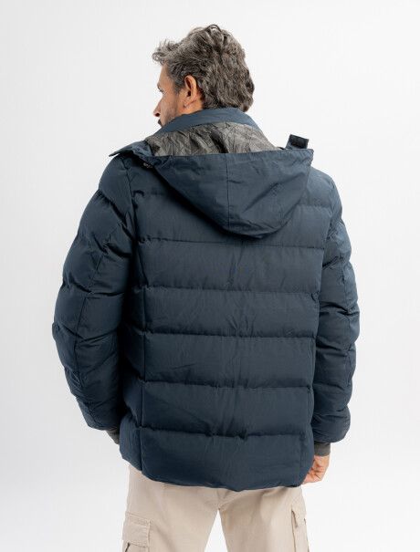 Campera Ravik capitoneada azul