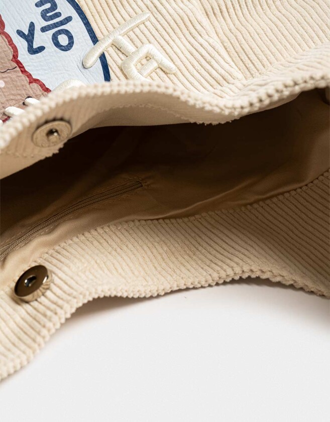 Saca Carteras Grandes - Blanco Crudo