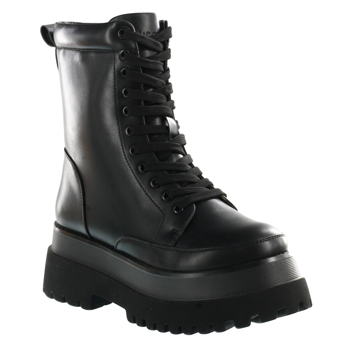 Bota borcego LOWE con plataforma MissCarol - Black 