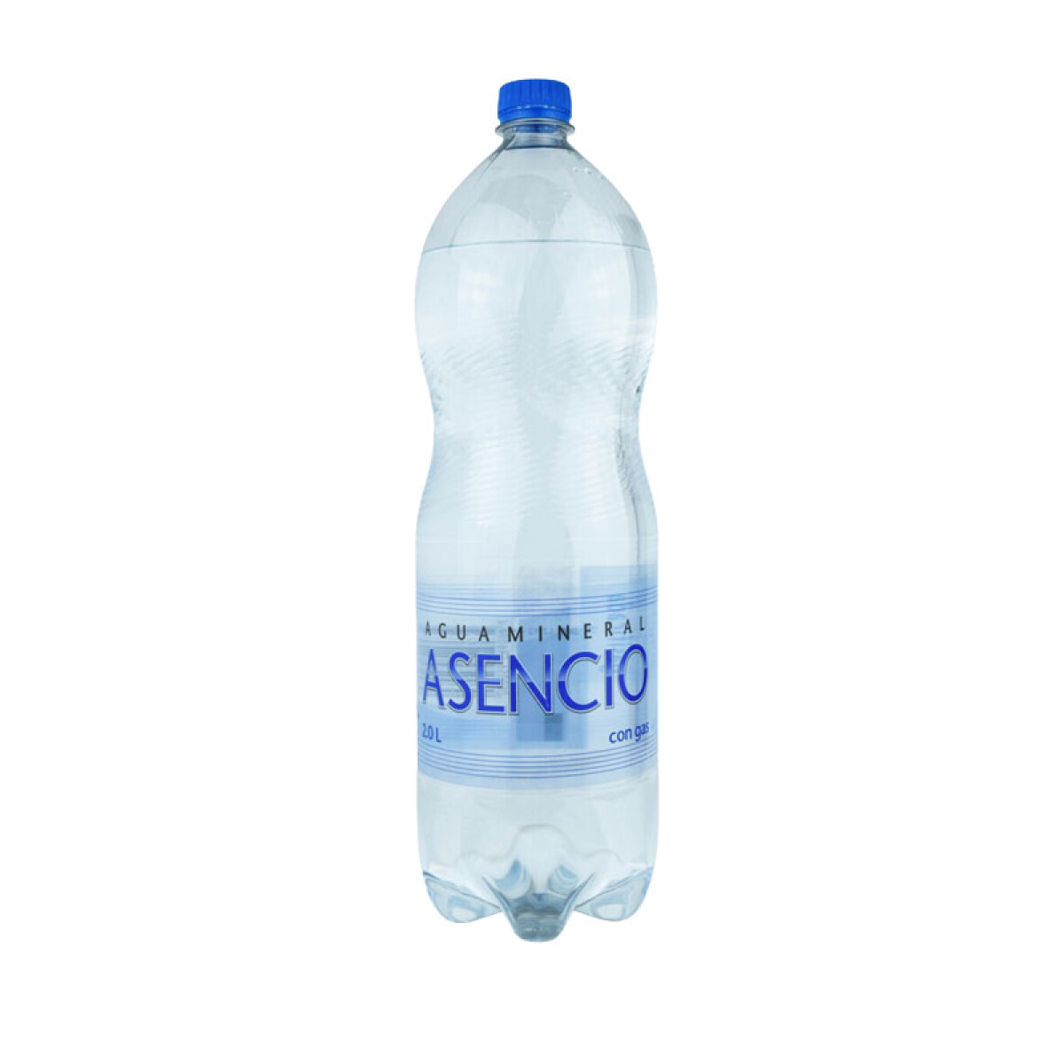 Agua ASENCIO 2 Litros con Gas 