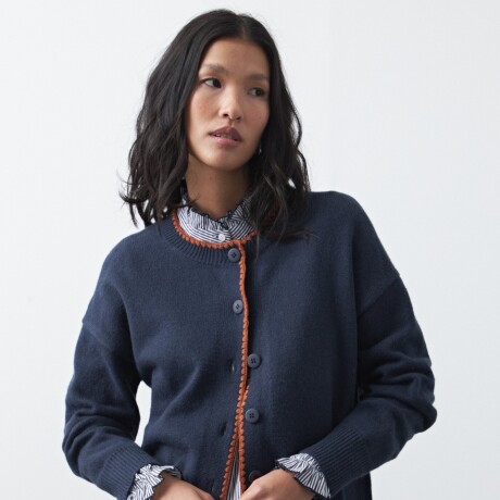 CARDIGAN TELMA Azul Oscuro