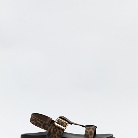 SANDALIA MUNIS Animal Print