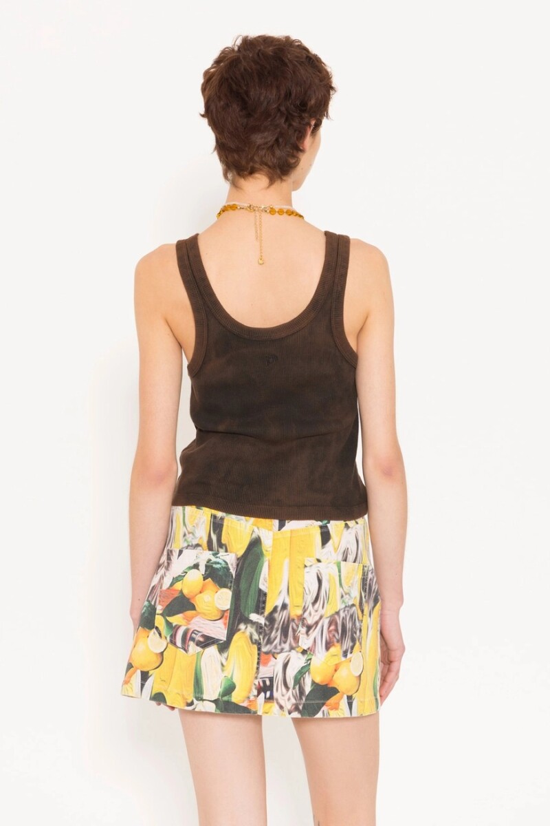 MUSCULOSA RYDER Chocolate