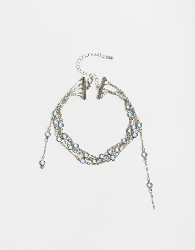 Chokers Metal Choker De Metal - Plateado