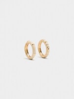 Set De Anillos Con Esmalte beige