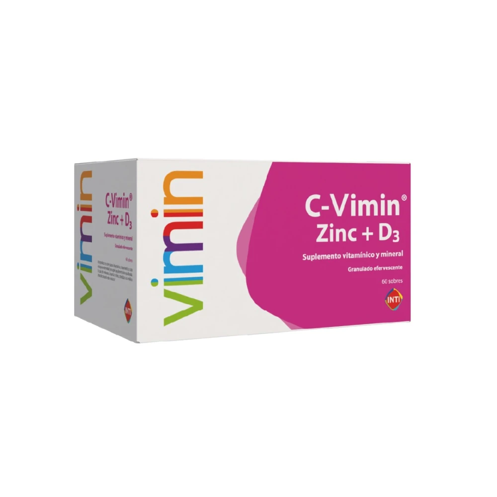 C-VIMIN ZINC + D3 CJ X 60 SOBRES