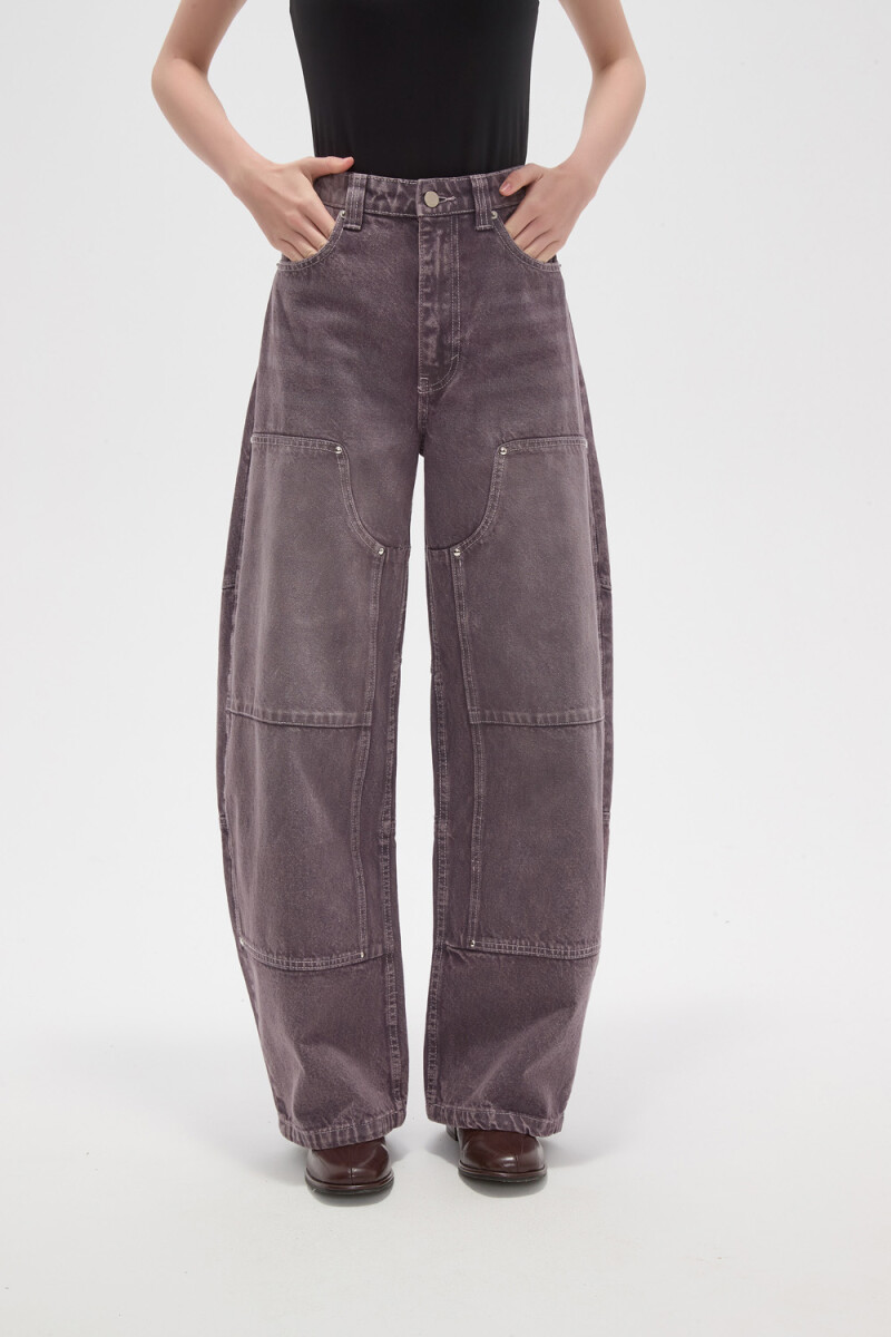 Pantalon Ralo - Cereza Oscuro 