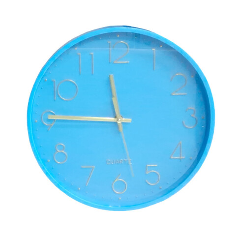 Reloj de pared distintos colores 30cm Reloj De Pared Distintos Colores 30cm