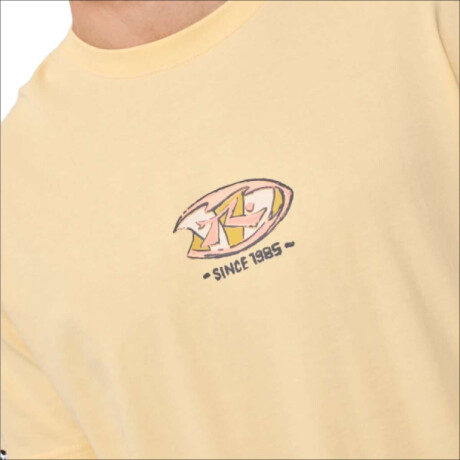 Remera Rusty Munke Amarillo