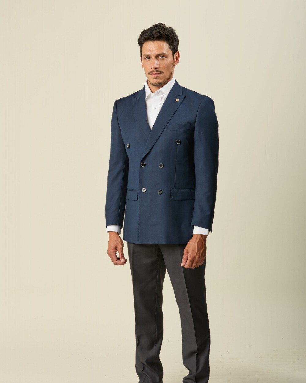 Saco Sport Cruzado - Azul Marino Saco Sport Cruzado - Azul Marino