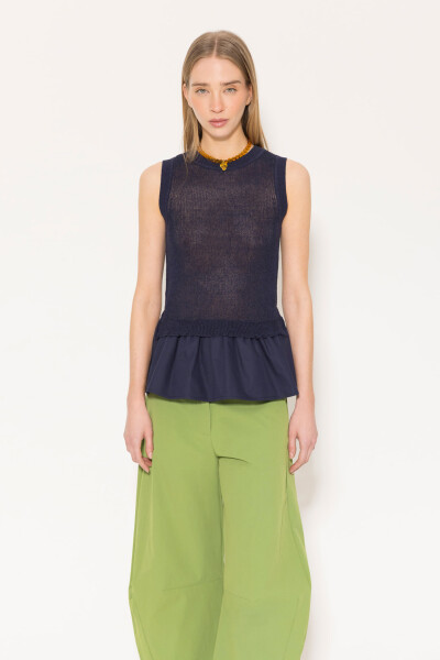 TOP MARBELLA Azul Marino