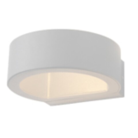 APLIQUE DE PARED ADO. LED BIDIRECCIONAL BRUSELAS 1X6W 3000K BLANCO APLIQUE DE PARED ADO. LED BIDIRECCIONAL BRUSELAS 1X6W 3000K BLANCO