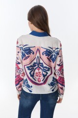 Camisa Nysa Estampa Azul