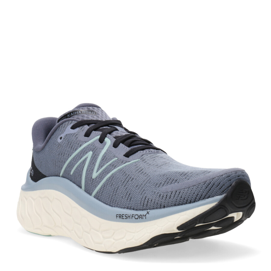 Championes de Hombre New Balance Fresh Foam X Kaiha Road Azul Piedra - Negro