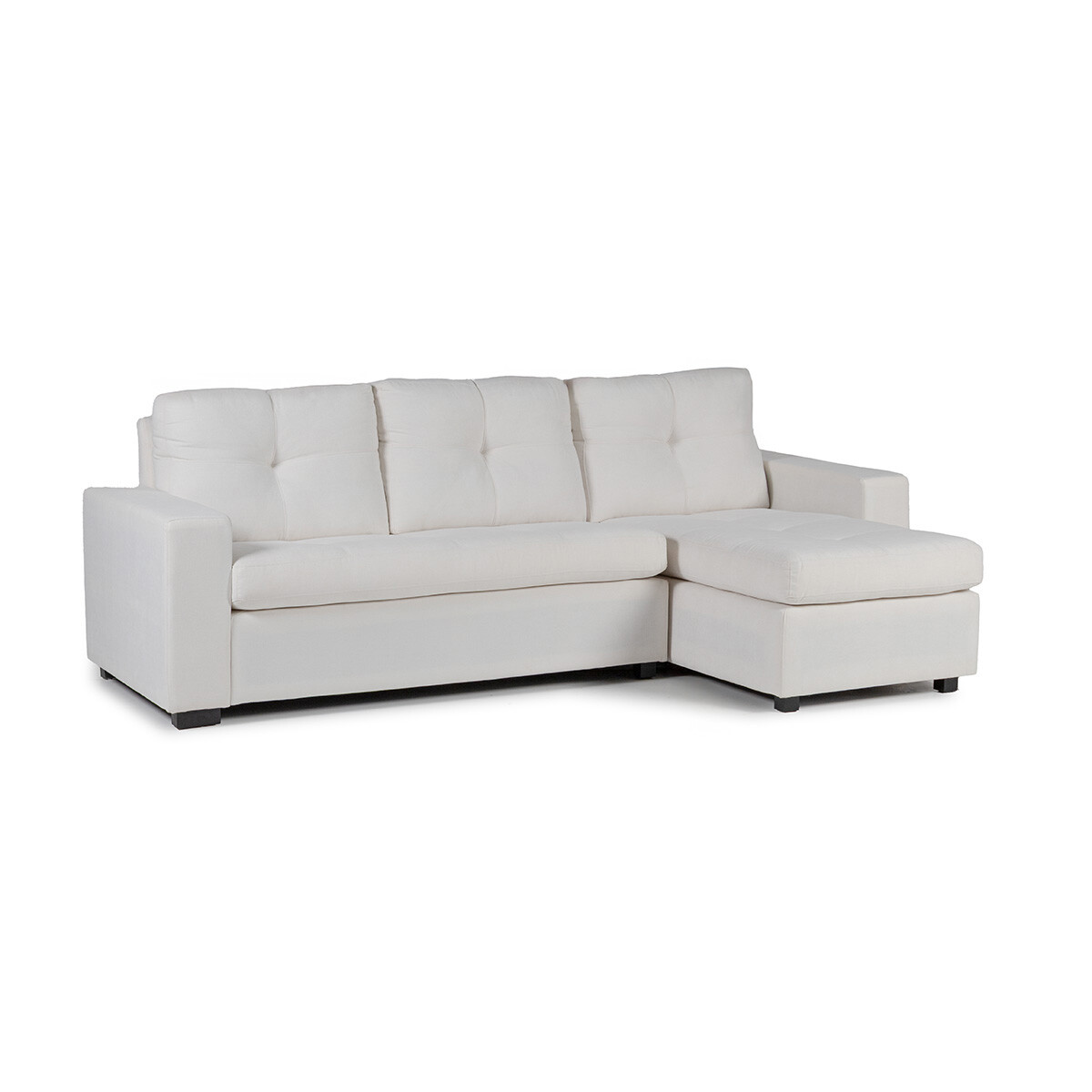 Rinconera Sensa - Tela Microfibra - Chaise derecho - TC1012 (Marfil) 