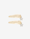 Horquillas Set Metal Set De Hebillas Tic Tac - Combinacion Bicolor