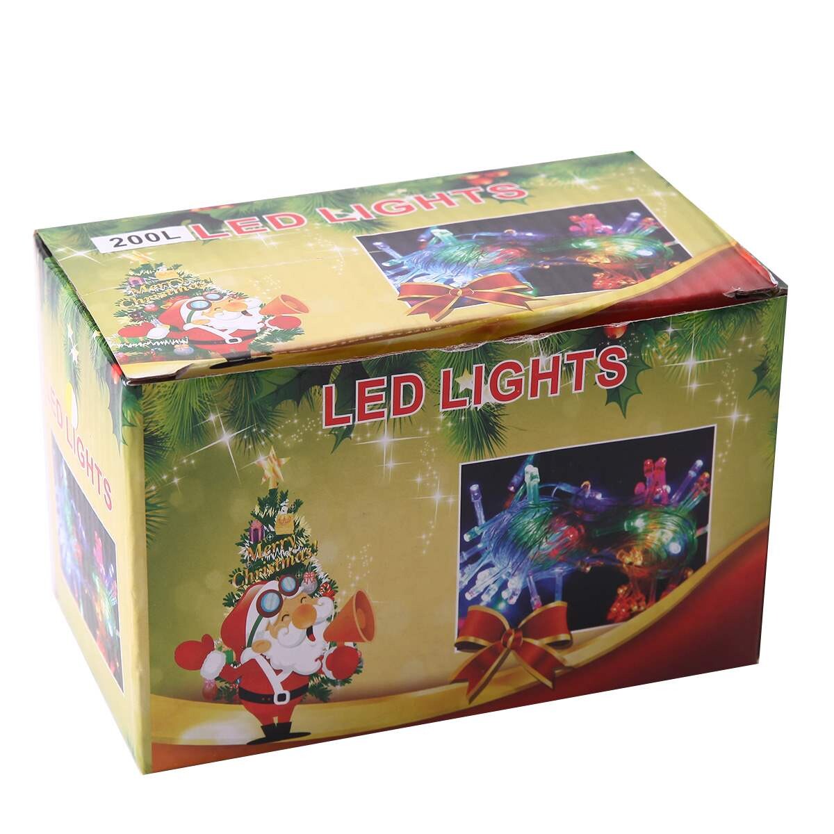 Cortina De 200 Luces - 2x2mts - Luz Cálida - 8 Funciones In 